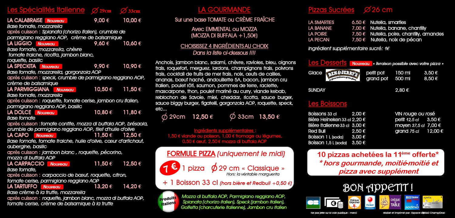 Pizzeria à Die le pili-pili